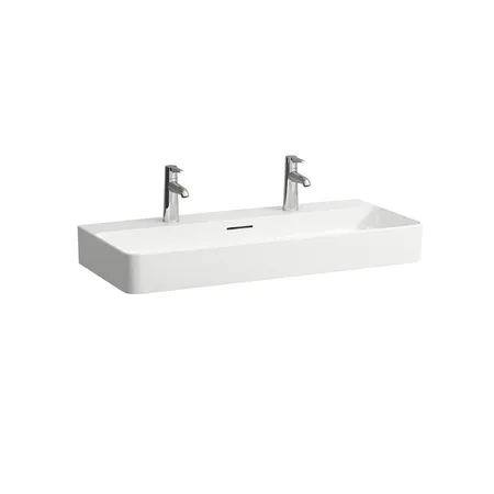 Laufen VAL Раковина, 2 отв, цвет: белый