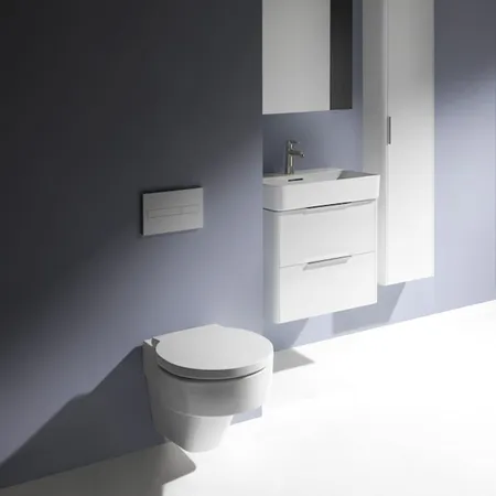 Laufen VAL Унитаз подвесной, безободковый, с покр. LCC, цвет: белый