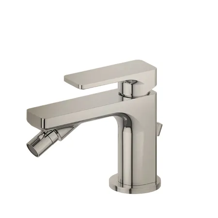 Newform B-Easy Смеситель для биде, 1 отв, с донным клапаном, цвет: titanium satin