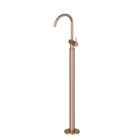 Newform Blink Смеситель для раковины, напольный, внешняя часть, цвет: PVD copper bronze