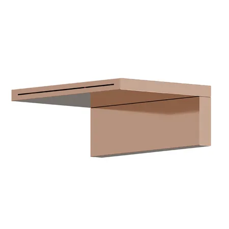 Newform Cascate Излив водопадный, цвет: PVD copper bronze