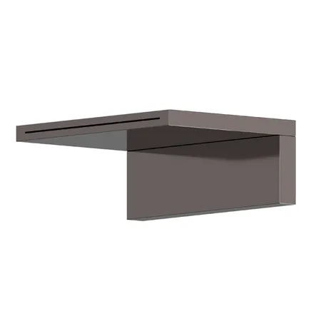 Newform Cascate Излив водопадный, цвет: PVD gun metal