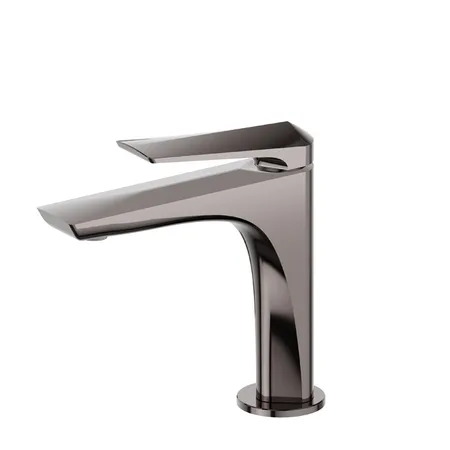 Newform Delta Zero Смеситель для раковины, 1 отв, цвет: PVD gun metal