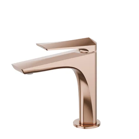 Newform Delta Zero Смеситель для раковины, 1 отв, цвет: PVD copper bronze