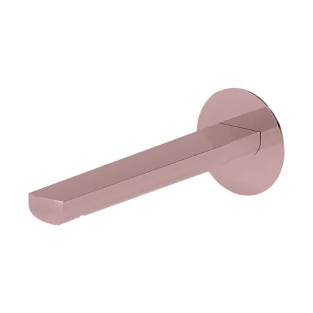 Newform Haka Излив для раковины, настенный, с подключением на 1/2”, цвет: PVD brushed copper bronze
