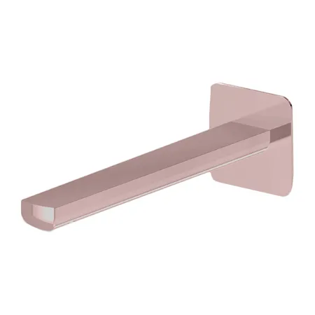 Newform Haka Излив для раковины, настенный, с подключением на 1/2”, цвет: PVD brushed copper bronze