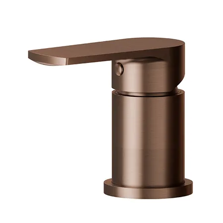 Newform Haka Смеситель на борт ванны, 1 отв, на 1 поток, цвет: PVD brushed copper bronze