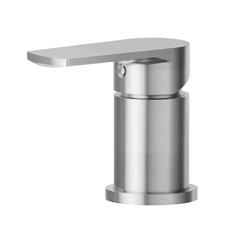 Newform Haka Смеситель на борт ванны, 1 отв, на 1 поток, цвет: PVD brushed stainless steel
