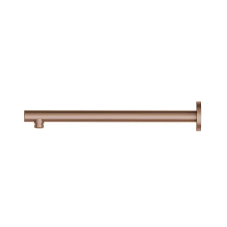 Newform Head Showers Душевой кронштейн, настенный, закругленный, цвет: PVD brushed copper bronze