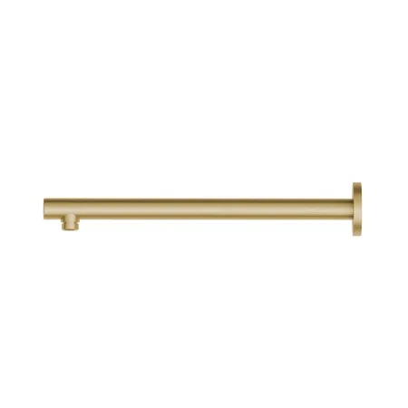 Newform Head Showers Душевой кронштейн, настенный, закругленный, цвет: PVD brushed gold