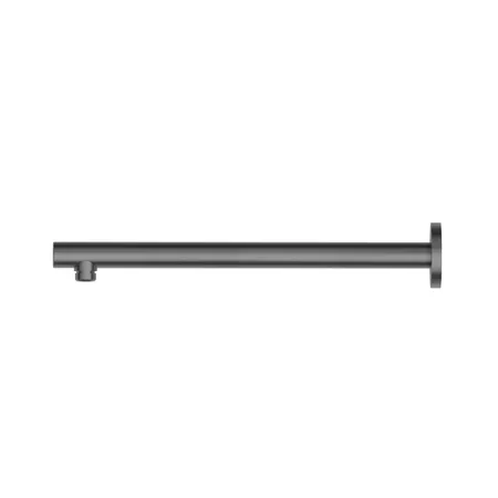 Newform Head Showers Душевой кронштейн, настенный, закругленный, цвет: PVD brushed gun metal