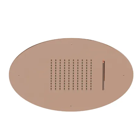 Newform Head Showers Верхний душ, потолочный, скрытый, дождь/водопад, цвет: PVD copper bronze