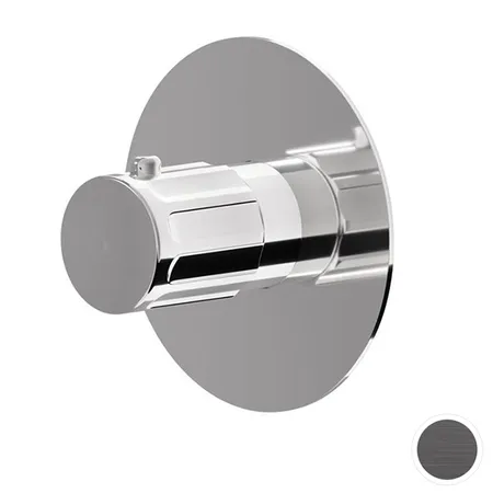 Newform Ionika Смеситель для душа, термостатический, на 1 источ цвет: PVD Br. Stainless Stell