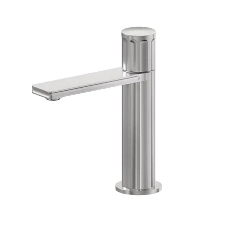 Newform Ionika Смеситель для раковины, 1 отв, цвет: PVD brushed stainless steel