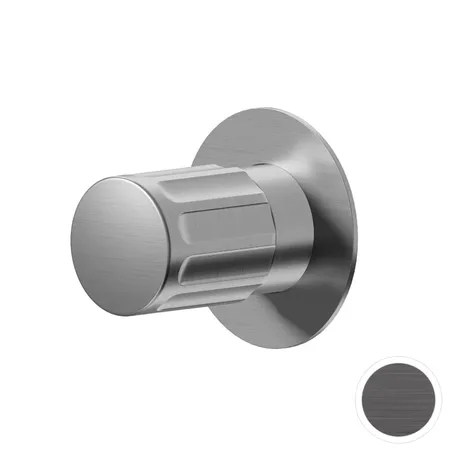 Newform Ionika Запорный вентиль: PVD Br. Stainless Stell