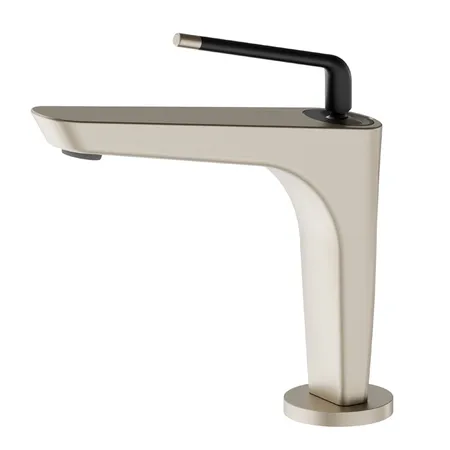 Newform O'Rama Смеситель для раковины, 1 отв, цвет: gold satin