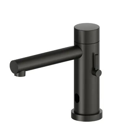 Newform Sensitive Смеситель для раковины, 1 отв, электронный, цвет: carbon satin