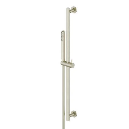 Newform X-Steel 316 Душевой гарнитур: штанга, ручной душ, шланг, цвет: PVD brushed pale gold