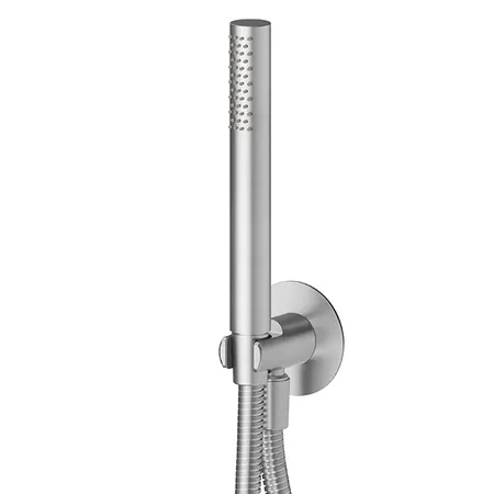 Newform X-STEEL 316 Ручной душ, кронштейн-уголок 1/2", шланг:, цвет: нержавеющая сталь