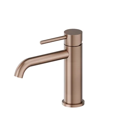 Newform X-Steel 316 Смеситель для раковины, 1 отв, цвет: PVD brushed copper bronze