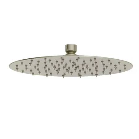 Newform X-STEEL 316 Верхний душ, без кронштейна, G1/2", цвет: PVD Brushed pale gold