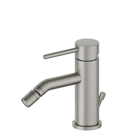Newform XT Смеситель для биде, 1 отв, с донным клапаном, цвет: titanium satin