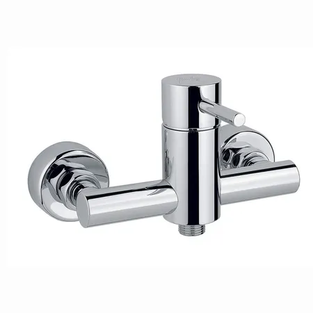 Nicolazzi Olympus Смеситель для душа на 2 отверстия, настенный, вывод снизу 1/2", цвет: хром