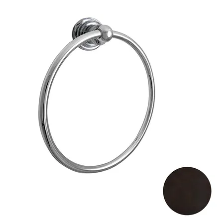 Nicolazzi Accessori Полотенцедержатель кольцо, подвесной, цвет: тосканская бронза