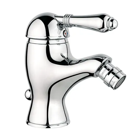 Nicolazzi El Capitan Смеситель для биде, 1 отв, с донным клапаном, излив:, цвет: хром
