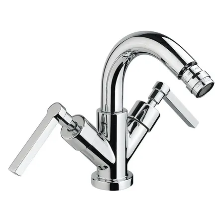 Nicolazzi Mac Kinley 05 Смеситель для биде на 1 отверстие, с донным клапаном, излив, цвет: хром