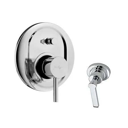 Nicolazzi Mac Kinley 05 Смеситель для душа, встраиваемый, с переключателем, цвет: хром