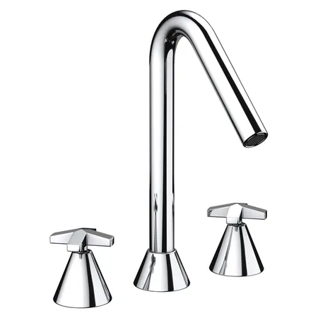Nicolazzi Star Смеситель для раковины, на 3 отв, цвет: хром