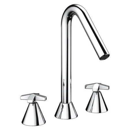 Nicolazzi Star Смеситель для раковины, на 3 отв, цвет: хром
