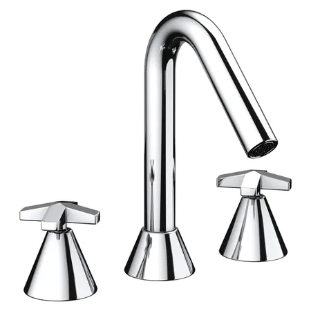 Nicolazzi Star Смеситель для раковины, на 3 отв, цвет: хром