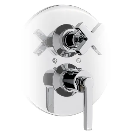 Nicolazzi Termostatico Встраиваемого смеситель, 3/4” с запорным вентилем, цвет: хром