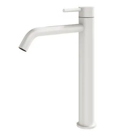 Plumberia Selection IXO Смеситель для раковины, на 1 отв, высокий, цвет: белый матовый