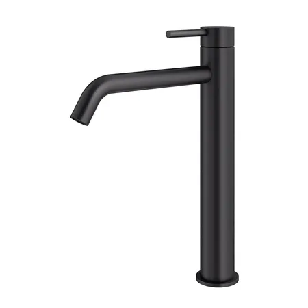 Plumberia Selection IXO Смеситель для раковины, на 1 отв, высокий, цвет: черный матовый