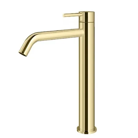 Plumberia Selection IXO Смеситель для раковины, на 1 отв, высокий, цвет: золото