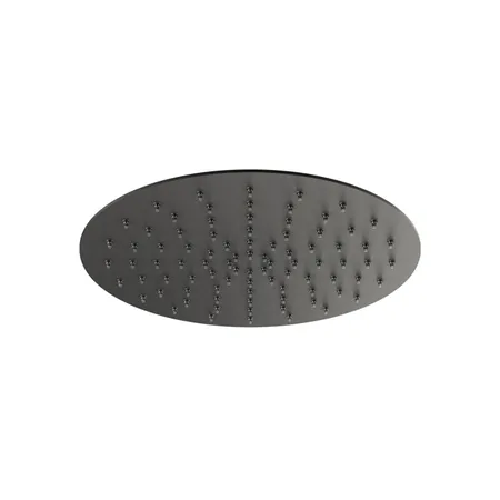 Plumberia Selection IXO Верхний душ, встроенный клапан безопасности, поворотный, антикальций, цвет: графит