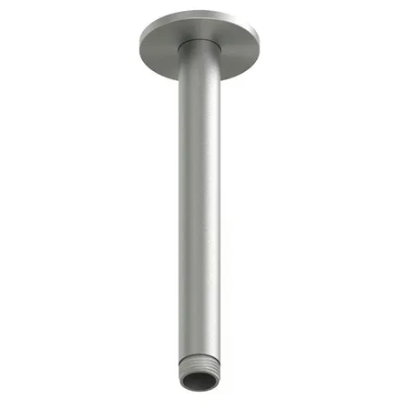 QuadroDesign Держатель верхнего душа, потолочный, цвет: brushed stainless steel