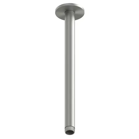 QuadroDesign Держатель верхнего душа, потолочный, цвет: brushed stainless steel