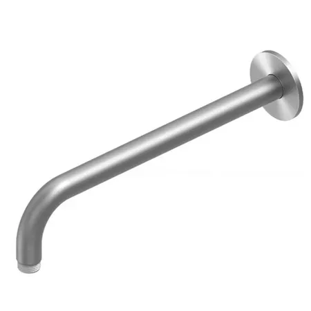 QuadroDesign Кронштейн для верхнего душа, настенный, цвет: Brushed Stainless Steel
