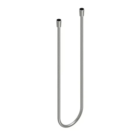 QuadroDesign Шланг, цвет: brushed stainless steel