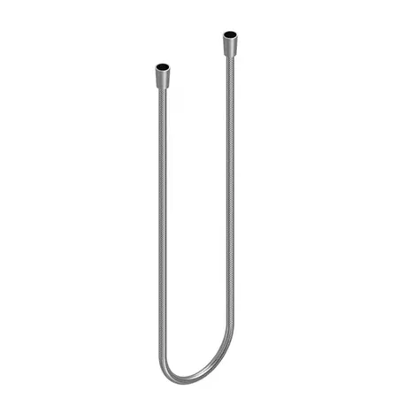 QuadroDesign Шланг для душа, цвет: Brushed Stainless Steel