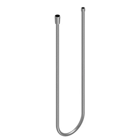 QuadroDesign Шланг для гигиенического душа, цвет: Brushed Stainless Steel