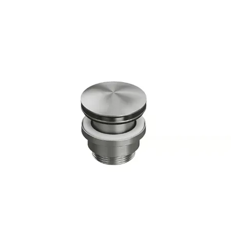 QuadroDesign Source Донный клапан Up & down, цвет: brushed stainless steel