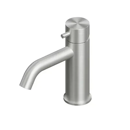 QuadroDesign Source Смеситель для раковины, 1 отв, цвет: Brushed Stainless Steel