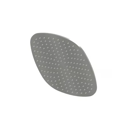 QuadroDesign Верхний душ, настенный/потолочный, цвет: Brushed Stainless Steel