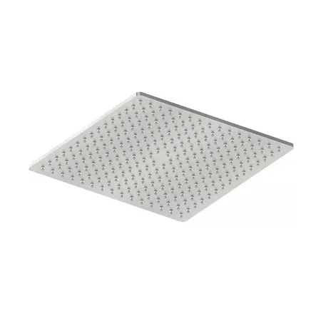 QuadroDesign Верхний душ, настенный/потолочный, 1 режим, цвет: Brushed Stainless Steel