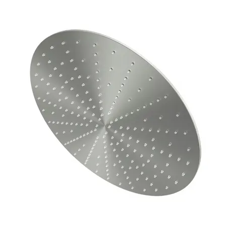 QuadroDesign Верхний душ, цвет: brushed stainless steel